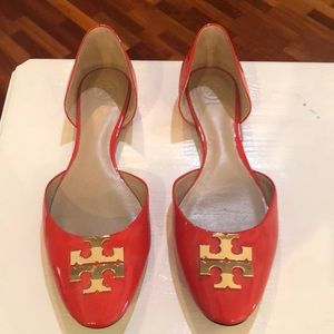 Tory Burch patent leather flats